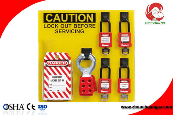 4-Locks Lockout Center without Cover lock out tag out cabinet weight 554g supplier