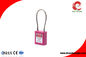 Bulk Oem Customized Wire Cable Shackle Safety Lockout Padlock Non-conductive PA Body supplier