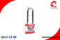 Durable Non - Conductive Metal Body Jacket Safety Padlock with OEM service supplier
