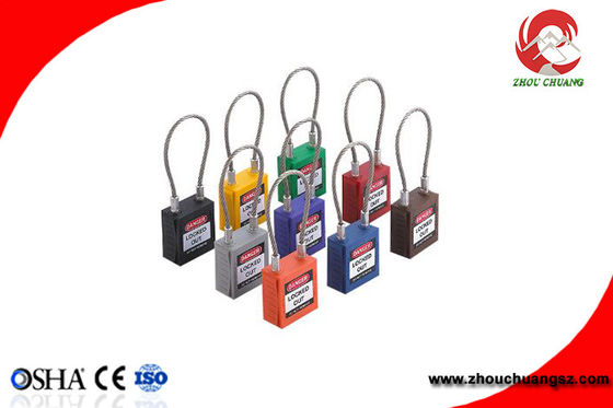 High Security Cheap Price Customized Cable Safety Padlock 38 Mm * 45 Mm * 20 Mm Size supplier