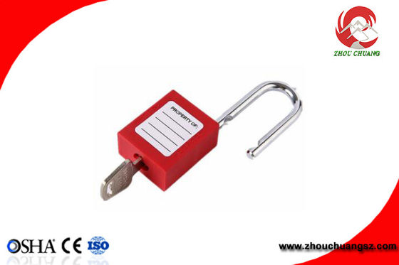 New design safety ABS padlock loto locks locker body size 45X38X20mm supplier