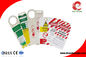 OEM Custom Made Safety Plastic Label Tags Lockout PVC Tags and Warning Signs supplier