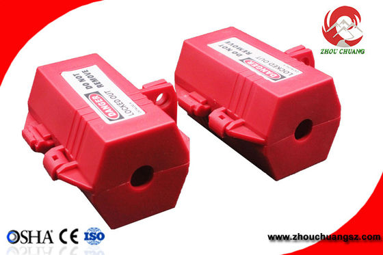 Security Protection Rugged Waterproof Safety Electrical Plug Lockout Devices 83*83*178mm supplier