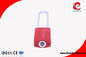 Different Key Red Aluminum Safety Lockout Padlock 76mm Shackle supplier