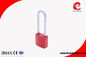 Different Key Red Aluminum Safety Lockout Padlock 76mm Shackle supplier