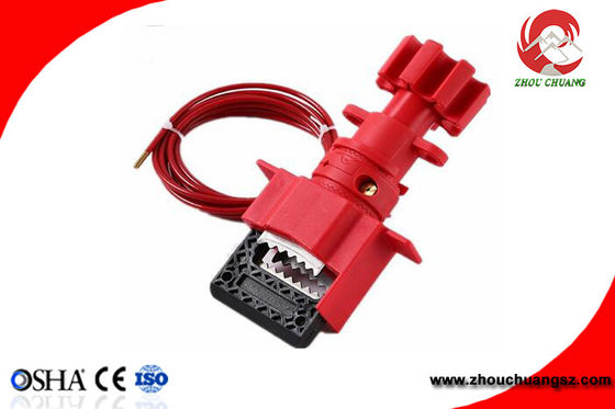 High Quality Nylon Cheap Multipurpose Universal Cable Lock Valve Safety Lockout supplier