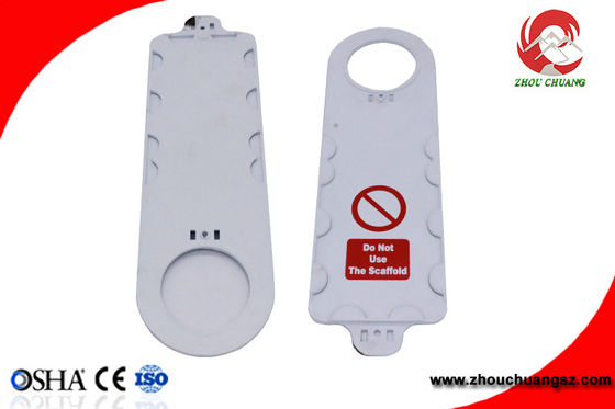 Safety Lockout Tgaout Danger Scafffolding Tag Safety Tag Signs Plastic Material supplier