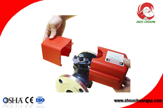 OEM Red Color Workplace Safety locking and Adjustable Ball Valve Lockout Tagout supplier