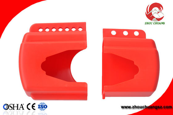 OEM Red Color Workplace Safety locking and Adjustable Ball Valve Lockout Tagout supplier