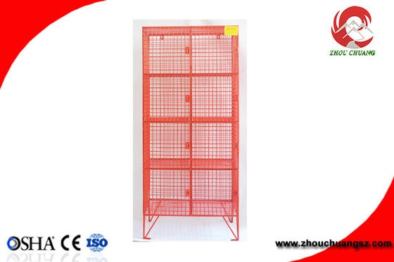 ZC-X34 Industrial Padlock Lockout Equipment Storage painted hardened steel material supplier