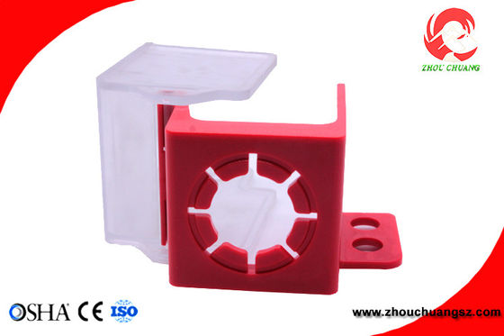 Transparent PC Plastic Emergency Stop Lockout  ZC-D54,Electrical Lockout Devices supplier