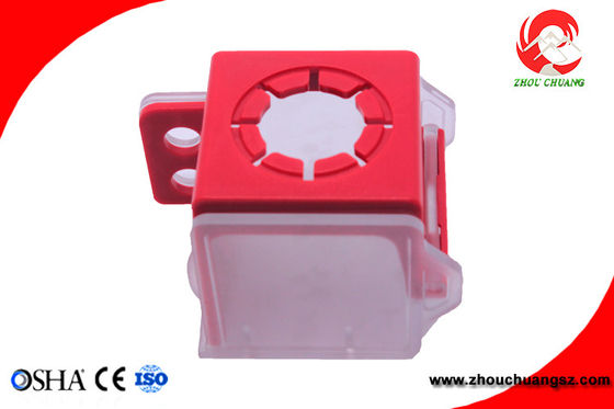 Transparent PC Plastic Emergency Stop Lockout  ZC-D54,Electrical Lockout Devices supplier