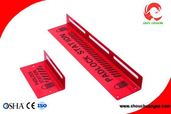 Industrial Safety Combination Padlock Lockout Station / Durable Steel Material 146g supplier