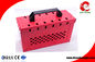 Portable Foldable handle Steel Safety Group Lockout Box Kit ZC-X02S supplier