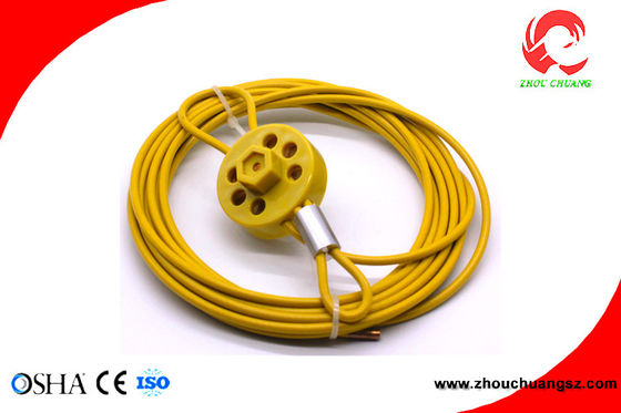 ABS Material Wheel Type Cable Lockout (ZC-L31)  Locks with Lots Padlocks supplier