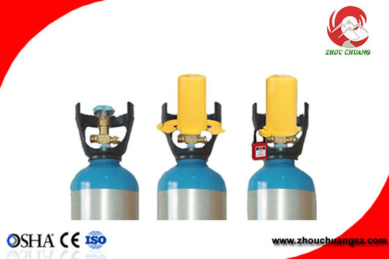High-quality ABS plastic pneumatic gas supply safety cylinder lockout supplier