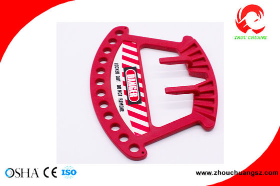 OEM 12 Padlock Holes Customized Portable Padlock Rack advanced lockout station supplier