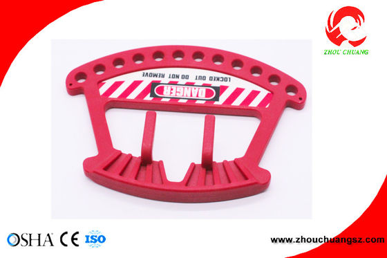 OEM 12 Padlock Holes Customized Portable Padlock Rack advanced lockout station supplier