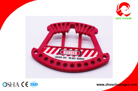OEM 12 Padlock Holes Customized Portable Padlock Rack advanced lockout station supplier