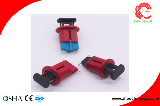 Glass-Filled Nylon PA Miniature Safety Multifunction Electrical Circuit Breaker Lockout & Tagout supplier