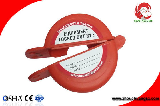 Safety Gate Valve Lockout tagout products ABS Material suitable for 25-64mm valve road supplier