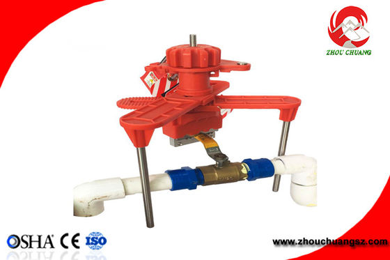 F31 Steel LOTO Industrial Safety Lockout Tagout Universal Valve Lockouts supplier