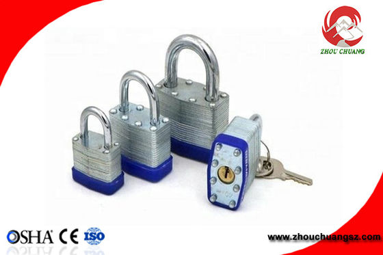 China Supplier Keyed Alike Wholesale Reinforced Laminated Steel Pad Lock Safety Padlock supplier