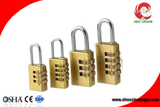 High Quality Brass 3 Digital Number Wheel Combination Padlock supplier