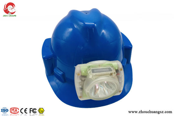 Lithium Battery LED Miner Lamp with RoHS Approval Waterproof IP68 13000lux USB Charging supplier