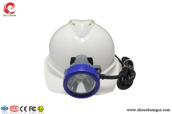 LED Miners Lights for Hard Hats 6.6 Ah Rechargeable Li-ion Battery 1000lux Waterproof IP68 supplier