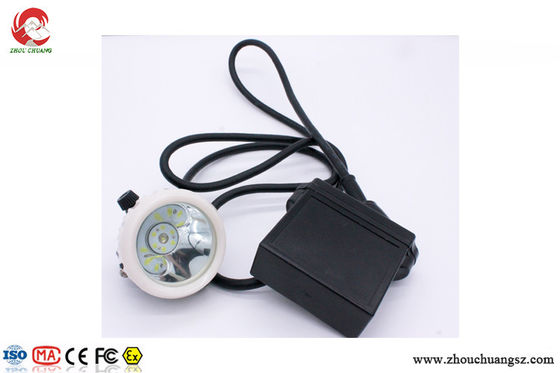 High Brightness Anti-explosive Coal Mining Headlamp Cable Length 1.6 meters 6.6Ah rechargeable Li-ion battery supplier