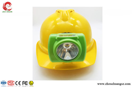 Portable Miners Cap Lamps Wireless High Brightness used for Underground Mining supplier