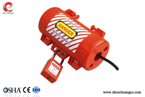 Red Color Pneumatic Lockout Device supplier