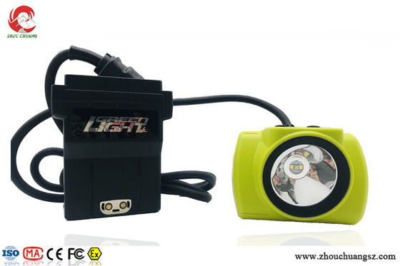 LED Mining Headlamp with Cable IP68 High Power 25000LUX 3.7V 13.6Ah use for underground mine, Tunnel supplier