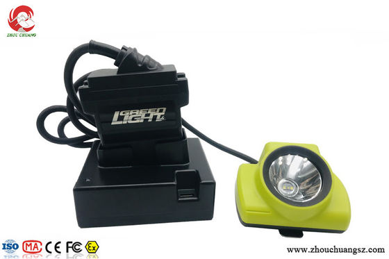 New LED Mining Headlamp with Cable 25000LUX 3.7V 4.07W IP68 supplier