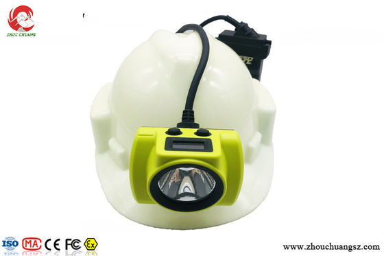 New LED Mining Headlamp with Cable 25000LUX 3.7V 4.07W IP68 supplier