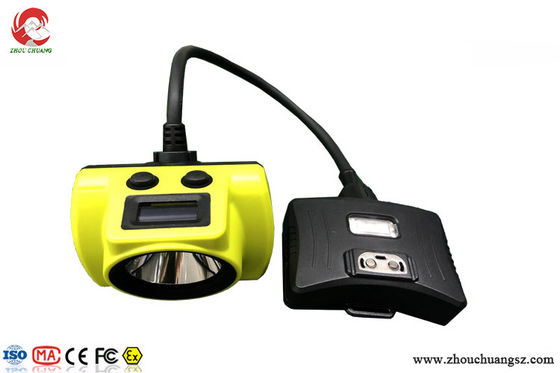 1000mAh 18000LUX LED Miner Safety Lamp headlight Light miner's lamp Lamp with Charger supplier