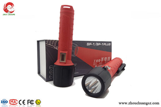 Explosion Proof Torch Light , 20000 Lux 10W Cree Explosion Proof Led Flashlight supplier