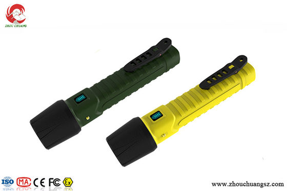 Explosion Proof Torch Light , 20000 Lux 10W Cree Explosion Proof Led Flashlight supplier