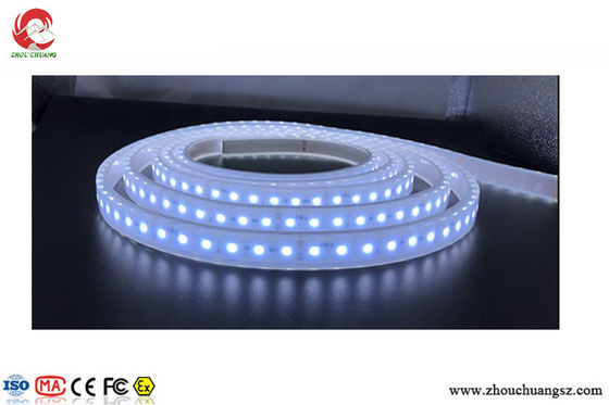 Cold white heavy duty LED strip light 240v IP68 60 pcs LEDs per meter 5m/roll supplier