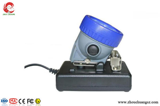 LED underground miner headlamp one main light six auxiliary lights 10000LUX 6.6Ah IP68 supplier
