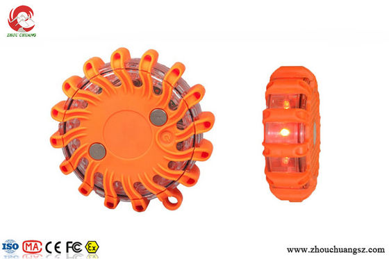 LED Rechargeable Flare Warning Light Magnetic Charging For Traffic / Vehicle Transportation supplier