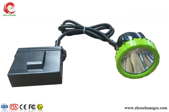 Rechargeable LED Mining Headlamp hunting light 3.7W 50000lux 11.2Ah Lithium battery supplier