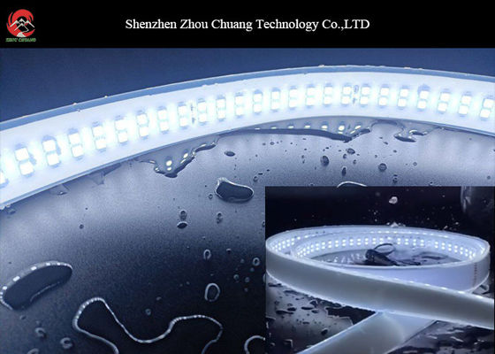 Waterproof IP68 Double row led strip lights support customizable lighting color  12V 24V 210V 220V Available supplier