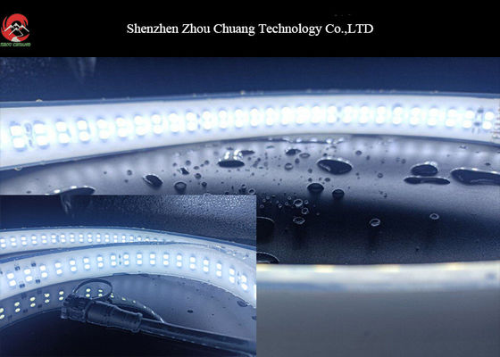 Waterproof IP68 Double row led strip lights support customizable lighting color  12V 24V 210V 220V Available supplier